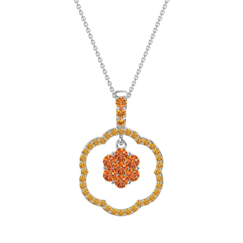 Flower Inside Flower Necklace