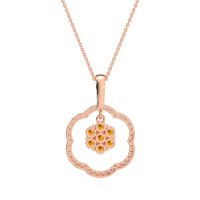 Flower Inside Flower Necklace
