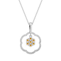 Flower Inside Flower Necklace