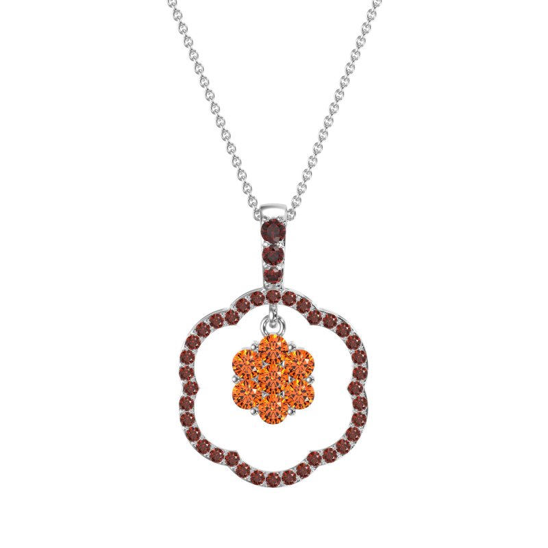 Flower Inside Flower Necklace