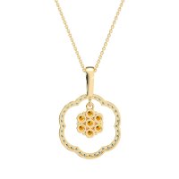 Flower Inside Flower Necklace