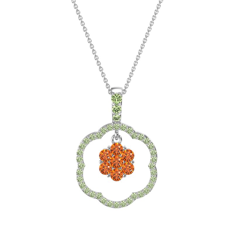 Flower Inside Flower Necklace
