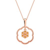 Flower Inside Flower Necklace