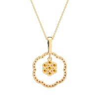 Flower Inside Flower Necklace