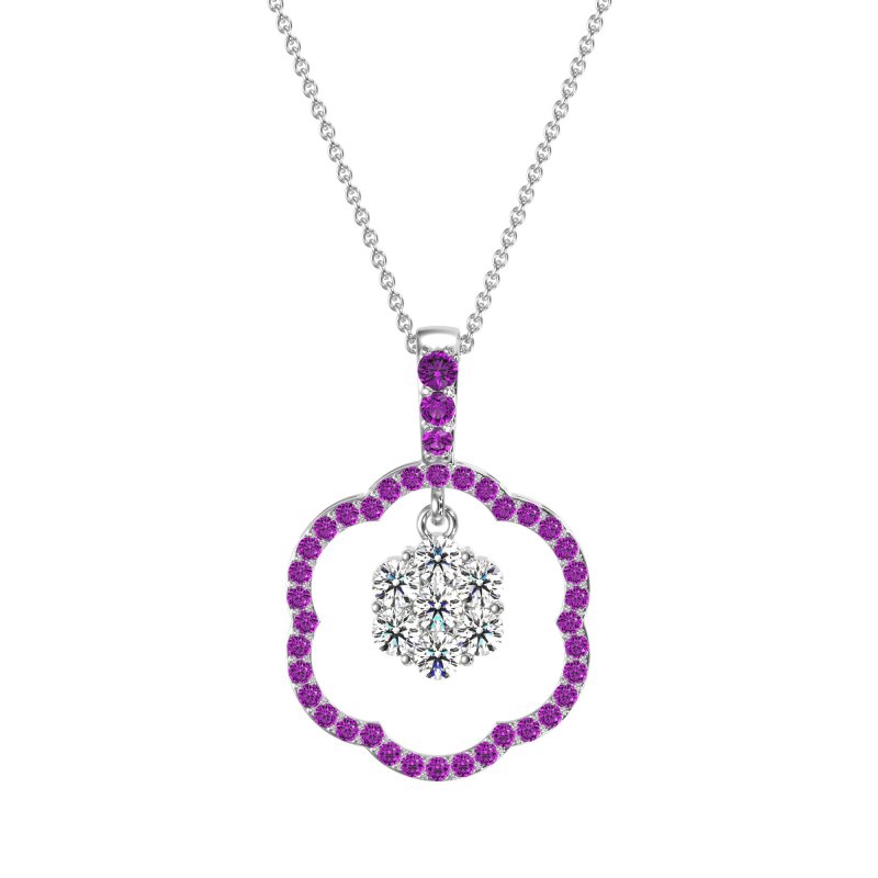 Flower Inside Flower Necklace