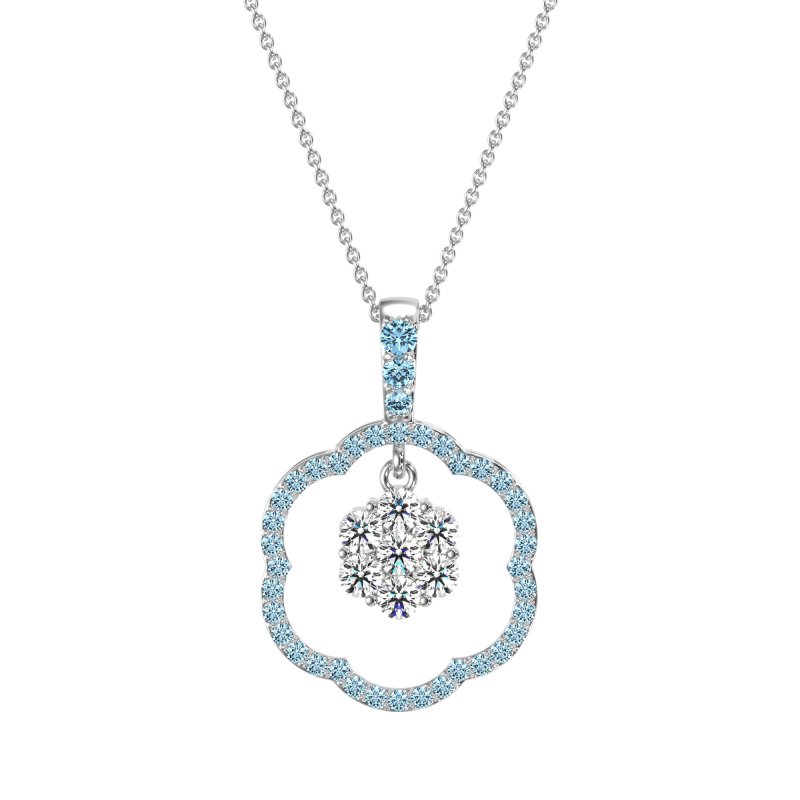 Flower Inside Flower Necklace