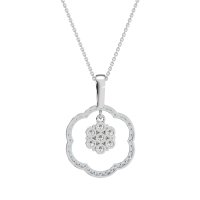 Flower Inside Flower Necklace