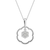 Flower Inside Flower Necklace