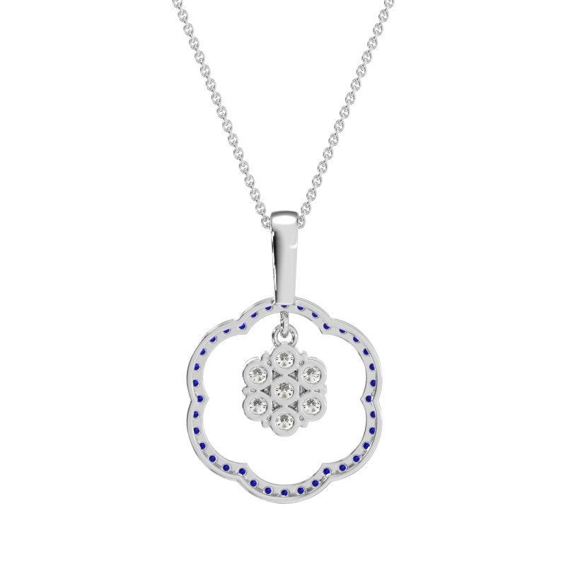 Flower Inside Flower Necklace