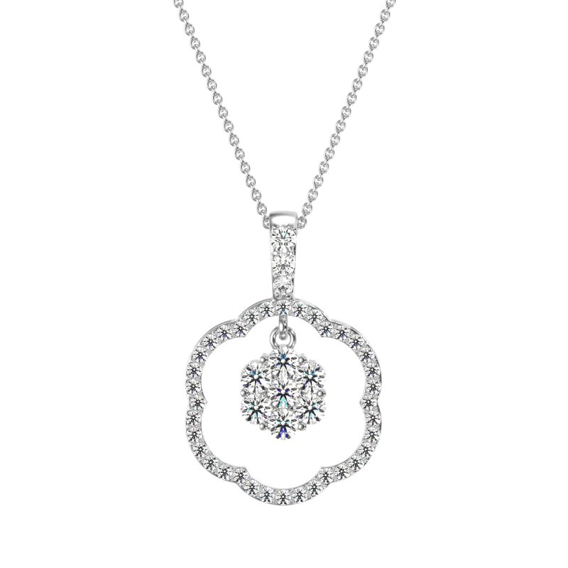 Flower Inside Flower Necklace