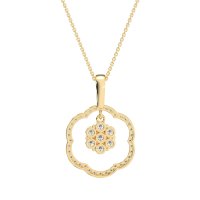 Flower Inside Flower Necklace