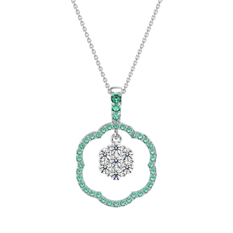 Flower Inside Flower Necklace