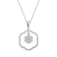 Flower Inside Flower Necklace
