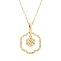 Flower Inside Flower Necklace
