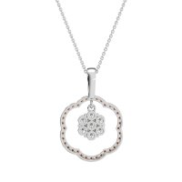 Flower Inside Flower Necklace