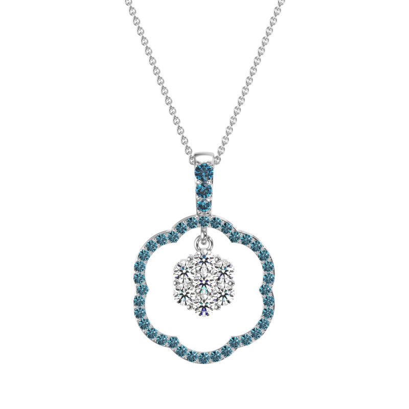 Flower Inside Flower Necklace