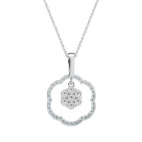 Flower Inside Flower Necklace