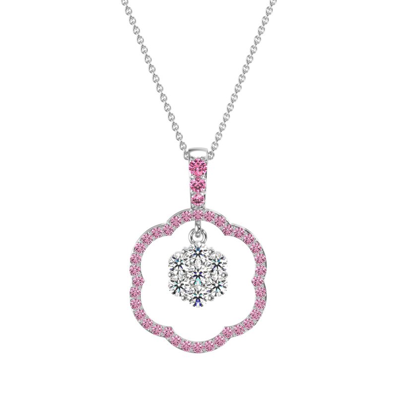 Flower Inside Flower Necklace