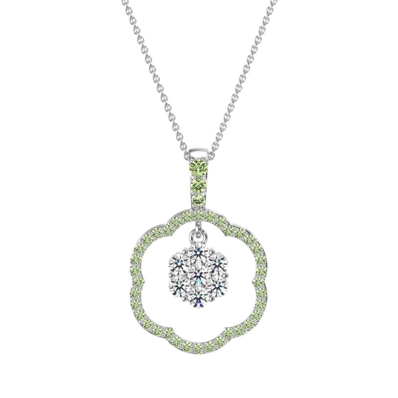 Flower Inside Flower Necklace