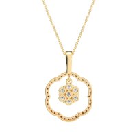 Flower Inside Flower Necklace