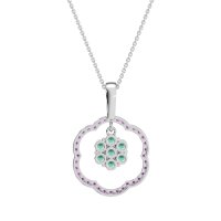 Flower Inside Flower Necklace