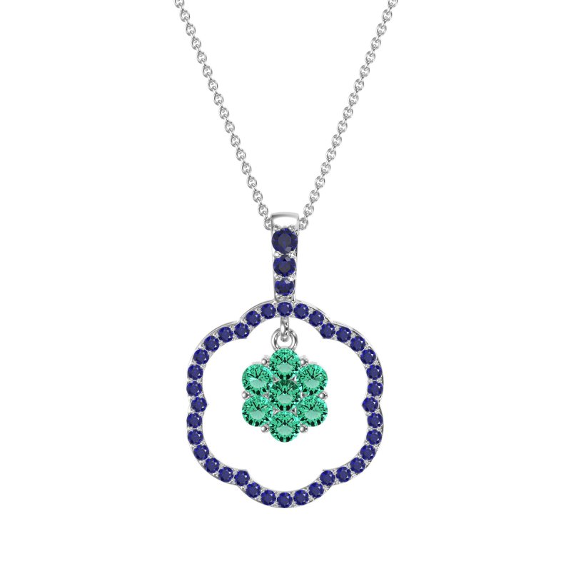 Flower Inside Flower Necklace