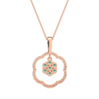 Flower Inside Flower Necklace