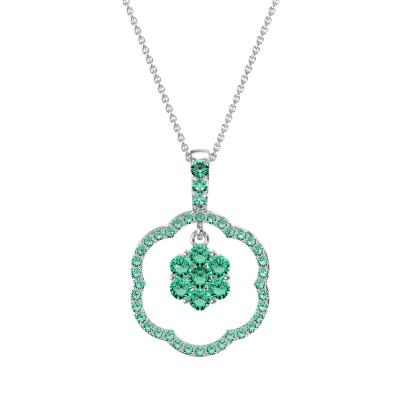 Flower Inside Flower Necklace
