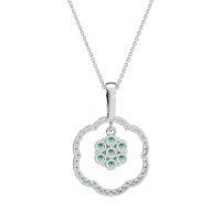 Flower Inside Flower Necklace