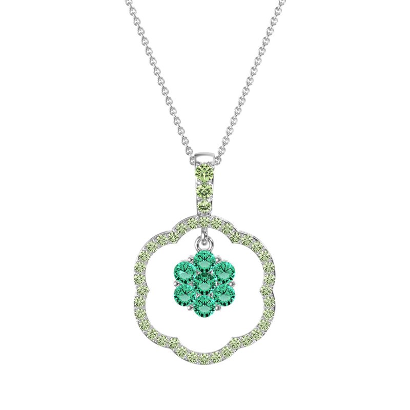 Flower Inside Flower Necklace