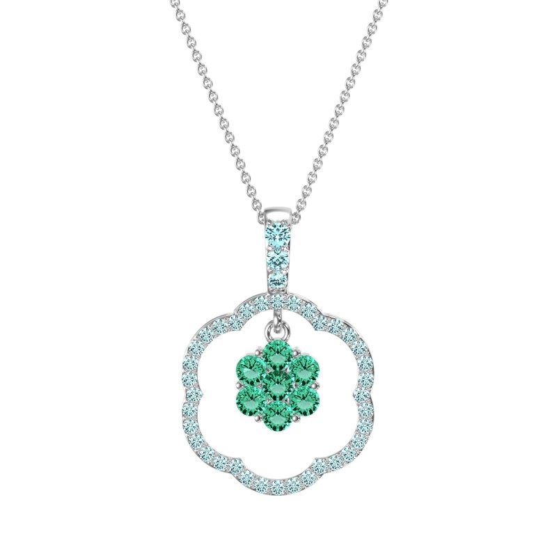 Flower Inside Flower Necklace