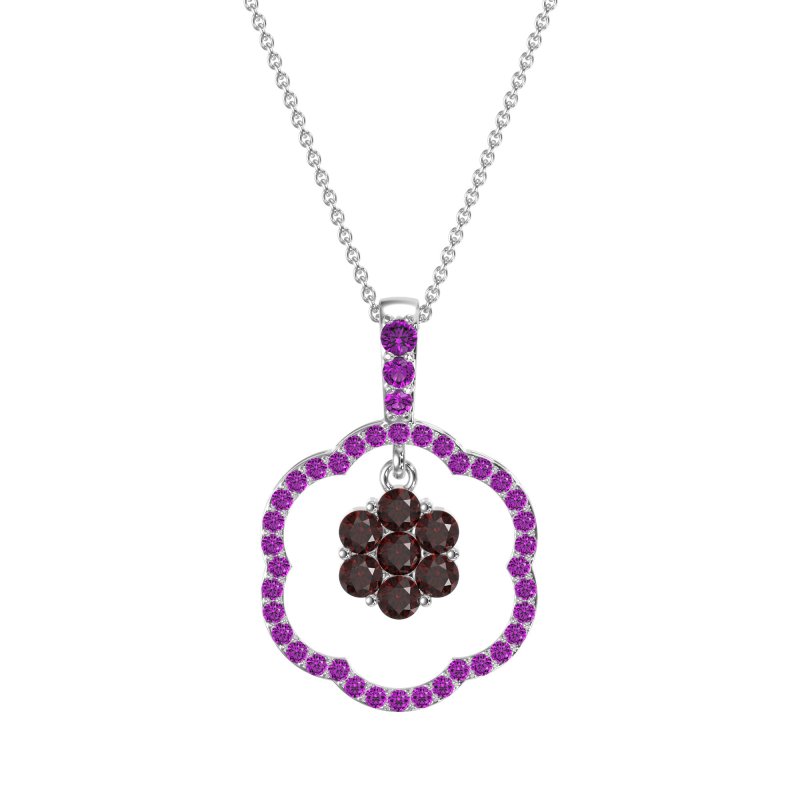 Flower Inside Flower Necklace