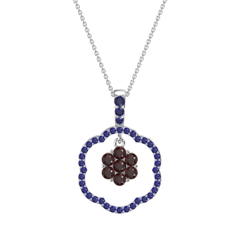 Flower Inside Flower Necklace