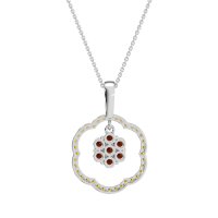 Flower Inside Flower Necklace