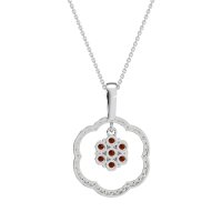 Flower Inside Flower Necklace