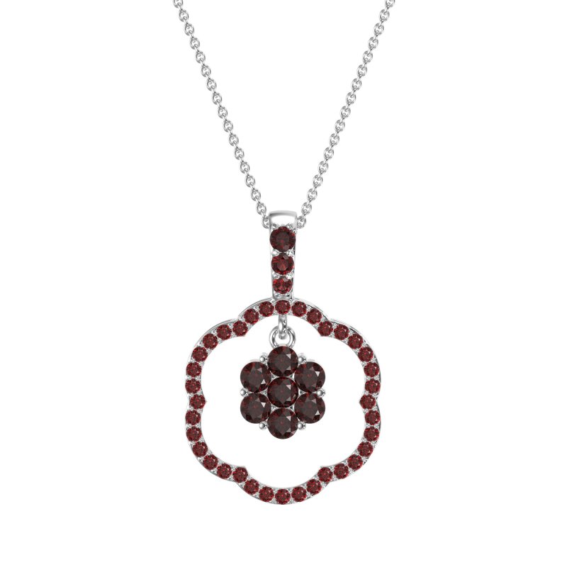 Flower Inside Flower Necklace