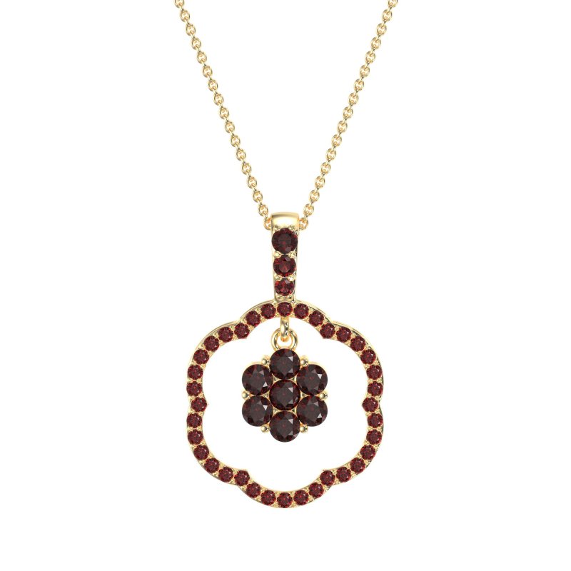Flower Inside Flower Necklace