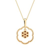 Flower Inside Flower Necklace
