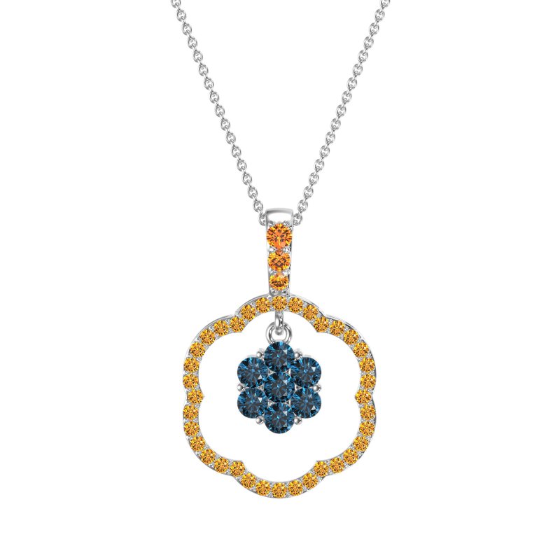 Flower Inside Flower Necklace
