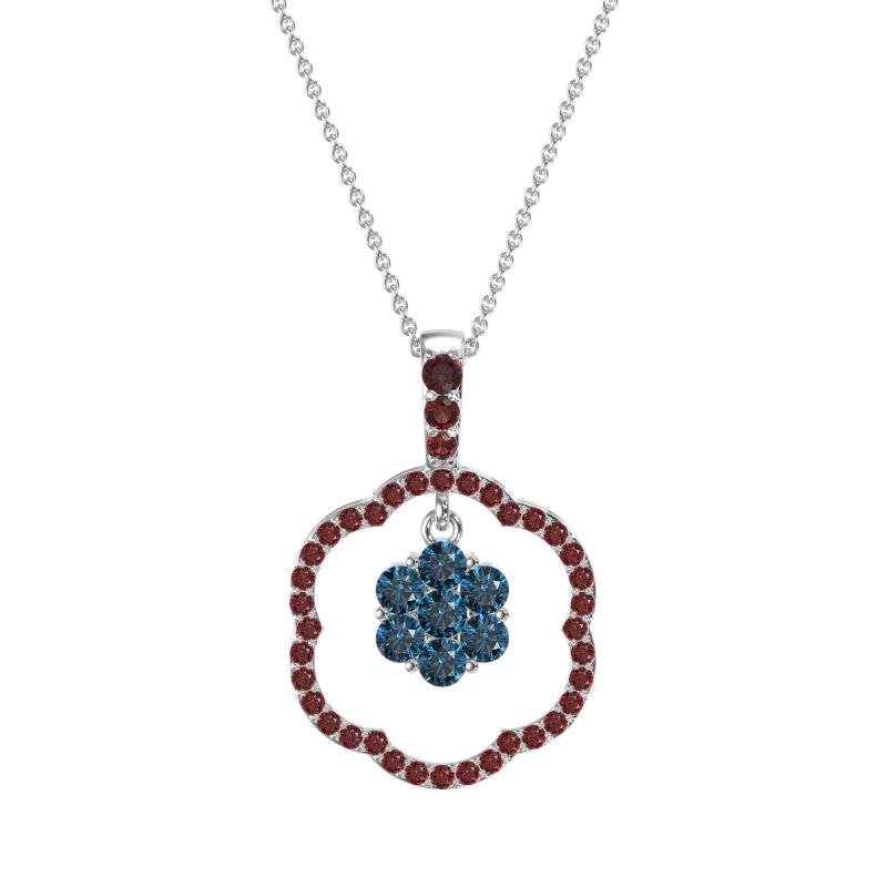 Flower Inside Flower Necklace