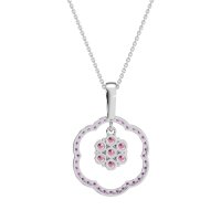 Flower Inside Flower Necklace