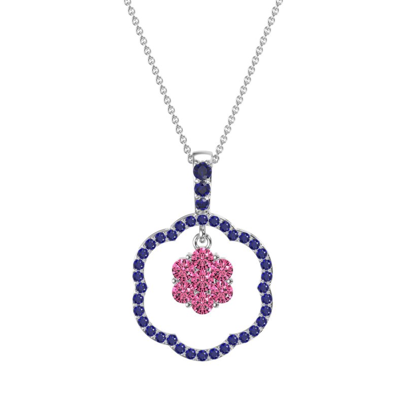 Flower Inside Flower Necklace