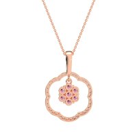 Flower Inside Flower Necklace