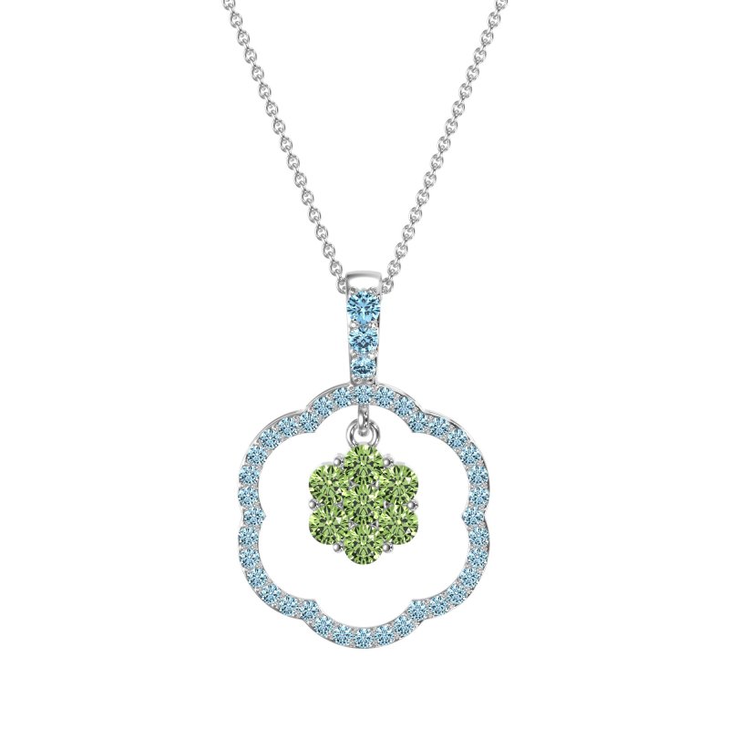 Flower Inside Flower Necklace