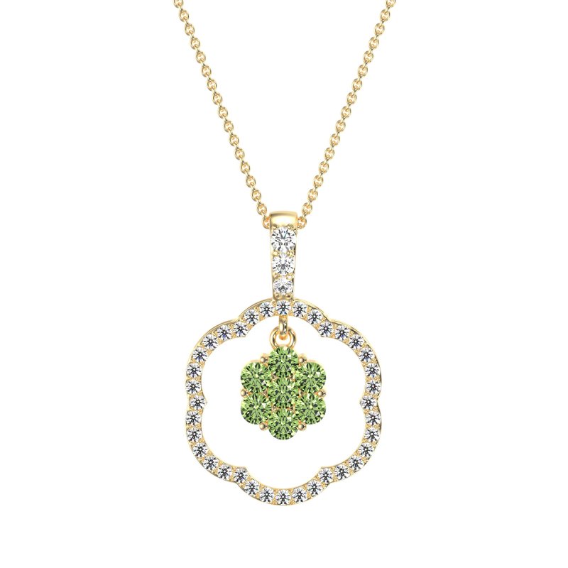 Flower Inside Flower Necklace
