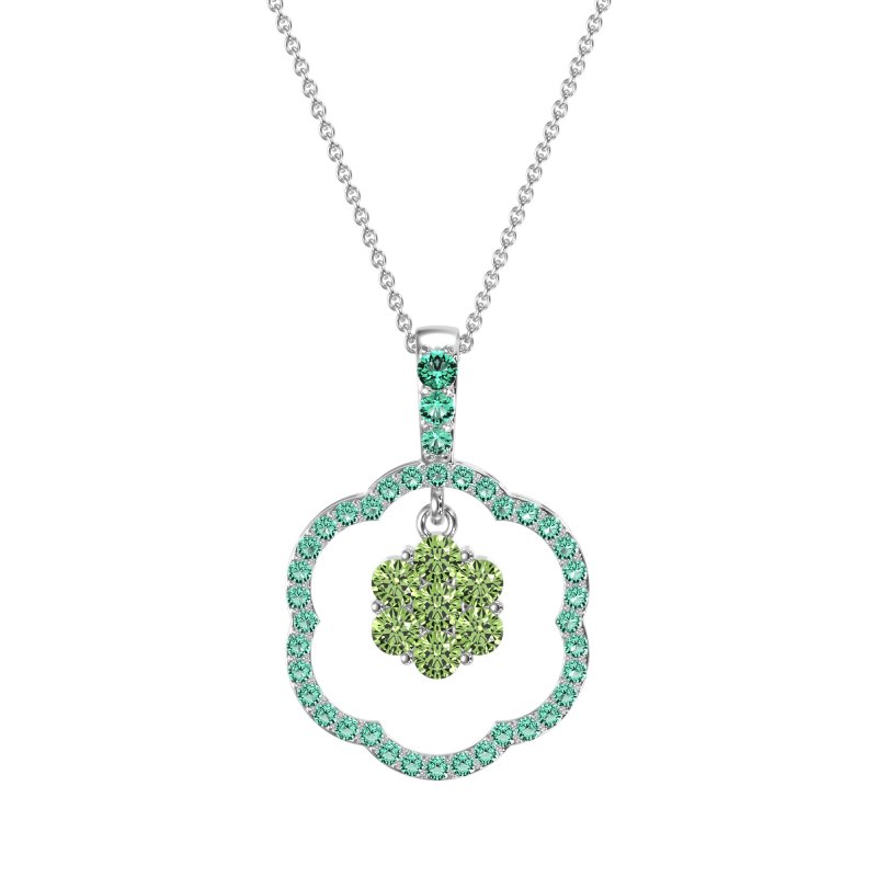 Flower Inside Flower Necklace