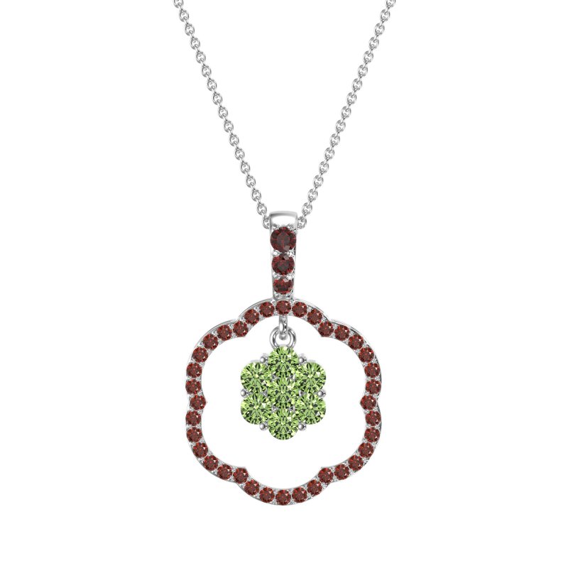 Flower Inside Flower Necklace