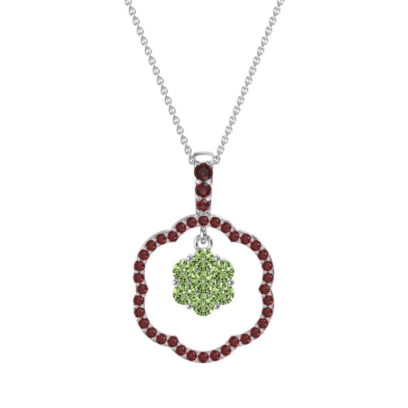 Flower Inside Flower Necklace