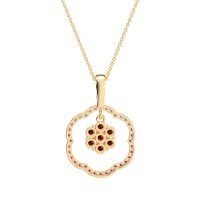 Flower Inside Flower Necklace