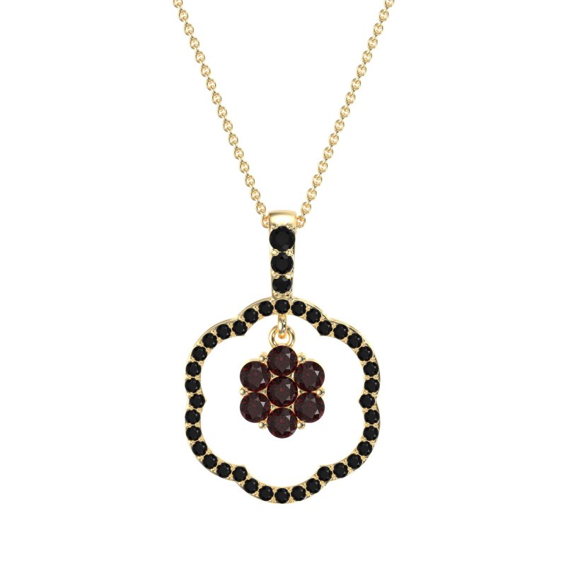 Flower Inside Flower Necklace